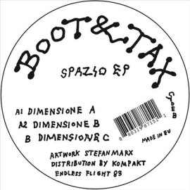 BOOT & TAX SPAZIO EP NEW 12 INCH VINYL SINGLE