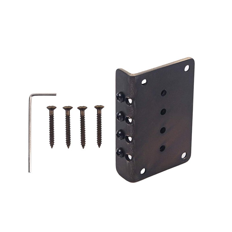 Alnicov 4 String Vintage ukulele bridge for cigar box Guitar
