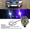 Projector Lens Motorcycle LED Headlight Front Extraposition Light Angel Eye