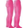 Playshoes Unisex Children's Tights, pink double pack