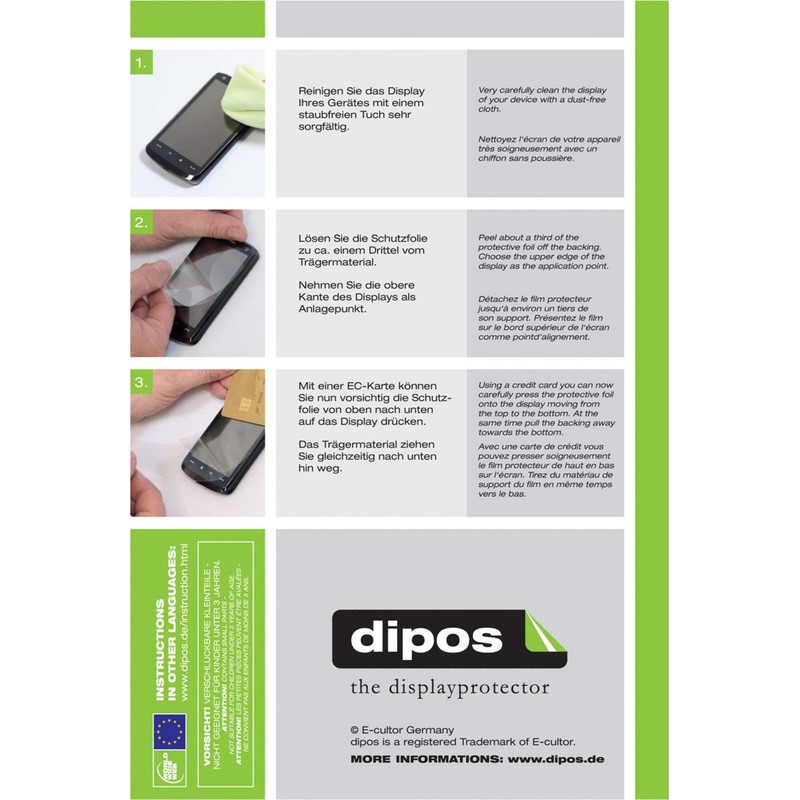 dipos I 2 x Matte Screen Protectors for Tablet 13.1