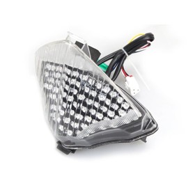 Integrated Sequential LED Tail Lights Clear Lens for 2004-2006 Yamaha YZF R1