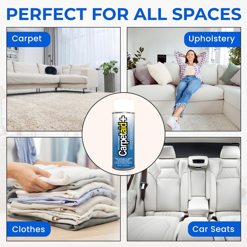 Carpet Aid Spot and Stain Remover, pH Balanced Cleaner for