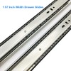 10 Pairs of 12 Inch Full Extension Drawer Slides Mount