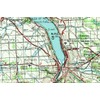 Large Finger Lakes - 1978 Old Topographical Map USGS 30x60