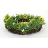 DECOLINE Decorative Wreath Sunflower Large Diameter 30 cm