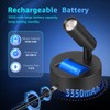 URTOM 3CCT LED Wireless Spotlight Indoor Rechargeable Picture Lights Battery