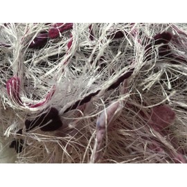 Dark Horse Yarns Bliss #518 Sugar Plum Fancy Fur Eyelash Popcorn Yarn, 100 Gram, 87 Yards