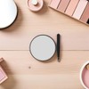 30X Black Handheld Make up Glass with Tweezers White Box