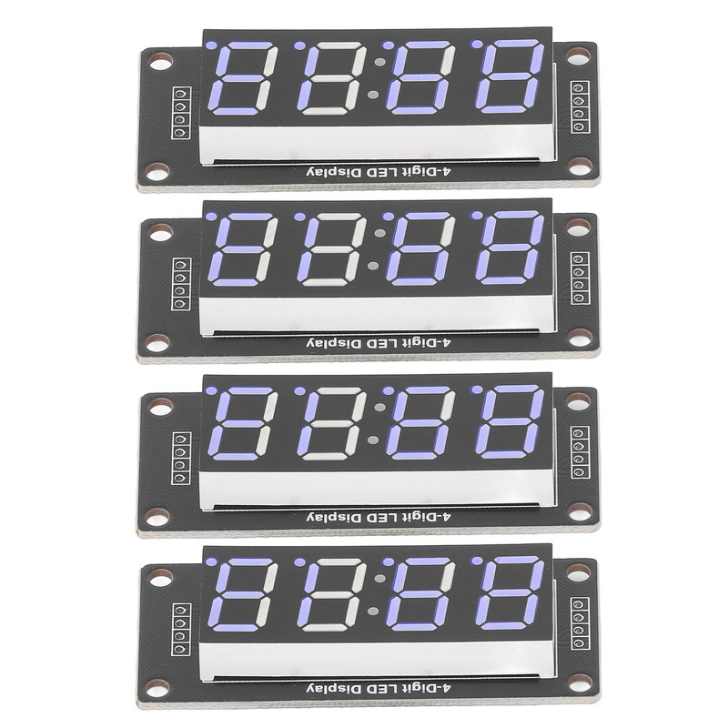 4 Set 4 Digit Digital Tube LED Display Board 7