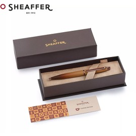 Sheaffer VFM 9428 Coffee Edition Matt Brown Ballpoint Pen with Regal Brown PVD Trims
