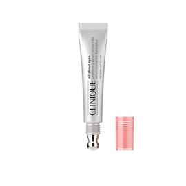 Clinique All About Eyes - Concentrado de suero iluminador con vitamina C, ácido hialurónico + retinol | Hidratante + reduce las ojeras, 0.34 onzas líq