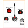 Hydraulic Control Valve 1 Spool 11 GPM SAE Ports Adjustable