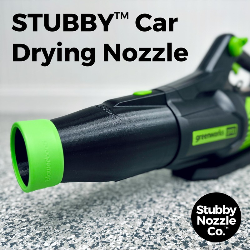 Stubby Nozzle Co. Stubby Car Drying Nozzle for Greenworks 760,
