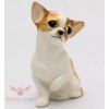 Porcelain Figurine of the Chihuahua dog
