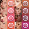 PHOERA Makeup Face Cheek Blush Cream Matte Blusher Super blend-able