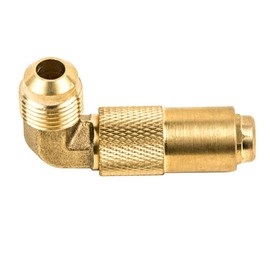 Propane Elbow Adapter,Low Pressure 3/8" Male Flare Propane Elbow Fitting,Elbow Adapter for Tabletop Camping Grill 17 Inch and 22 Inch Gas Griddle