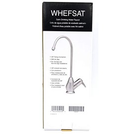North Star WHEFSAT Ecopure Satin Faucet Mount Water Filtration System