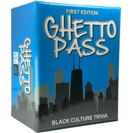 Ghetto Pass ISSA Black Culture Celebration Urban Trivia Game - Perfect Black Card Games for Black People Or Those Who Love Black Culture Games - Black Owned Family Game Nights Urban Fun for All Ages
