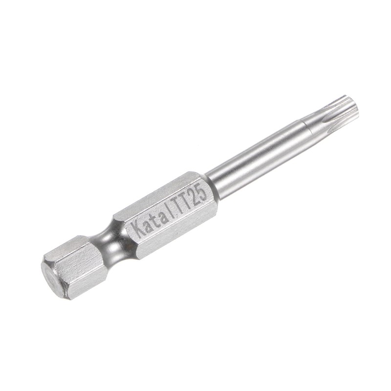HARFINGTON TT25 Star 7 Point Screwdriver Bit 1/4" Hex Shank