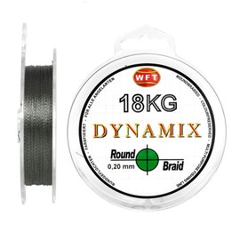 WFT Round Dynamix #1D-C 101-016 300 m Braided Fishing Line 0.16 mm Green