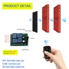 Bkiyougo 433mhz Remote, 12v Remote Control Switch, DC 6-30V 10A