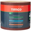 TIMCO 60 Grit Sandpaper Roll - Red - 115mm x