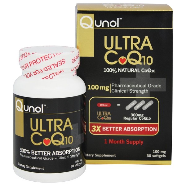 Qunol Coq10 Ultra Size 30ct Qunol Coq10 Ultra 30ct