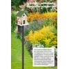 Bird Feeder Pole, 75 inch Bluebird House Pole for Outside