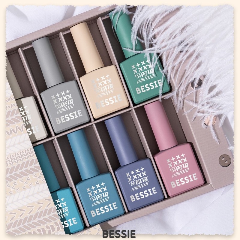 Bessie Fluffy Color Gel 8-piece set / 베씨 플러피 컬러젤