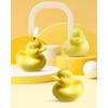 Liobelon Duck Mold, 3D Duck Silicone Mold Duck-Shape Candle Mold