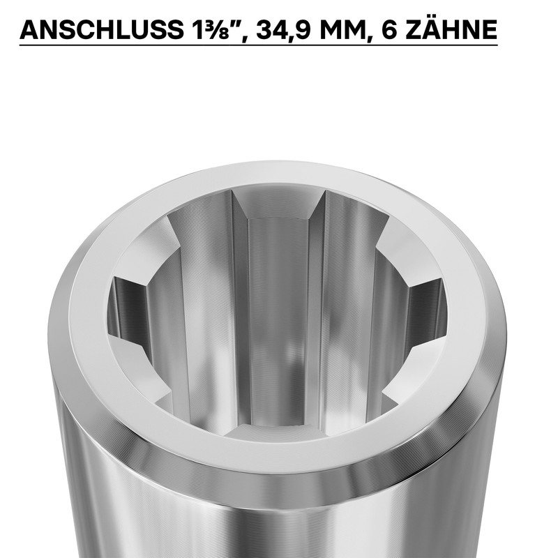 Wiltec PTO Shaft Bushing B-Type 100 mm for Multi-Spline Shaft