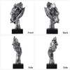 MOLIGOU 3Pcs Thinker Statue, No Hear No See No Speak