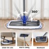 MASTERTOP Microfibre Flat Mop, Extended Wet Dry Large Floor Mop