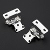 Ravinte 10 Pack 5 Pairs Semi-Overlay 1/2 inch Self-Closing Face