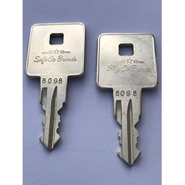Craftsman Tool box Keys Cut From 8001 To 8050 Two Working Keys For Sears Husky Kobalt Tool Chest (8040)