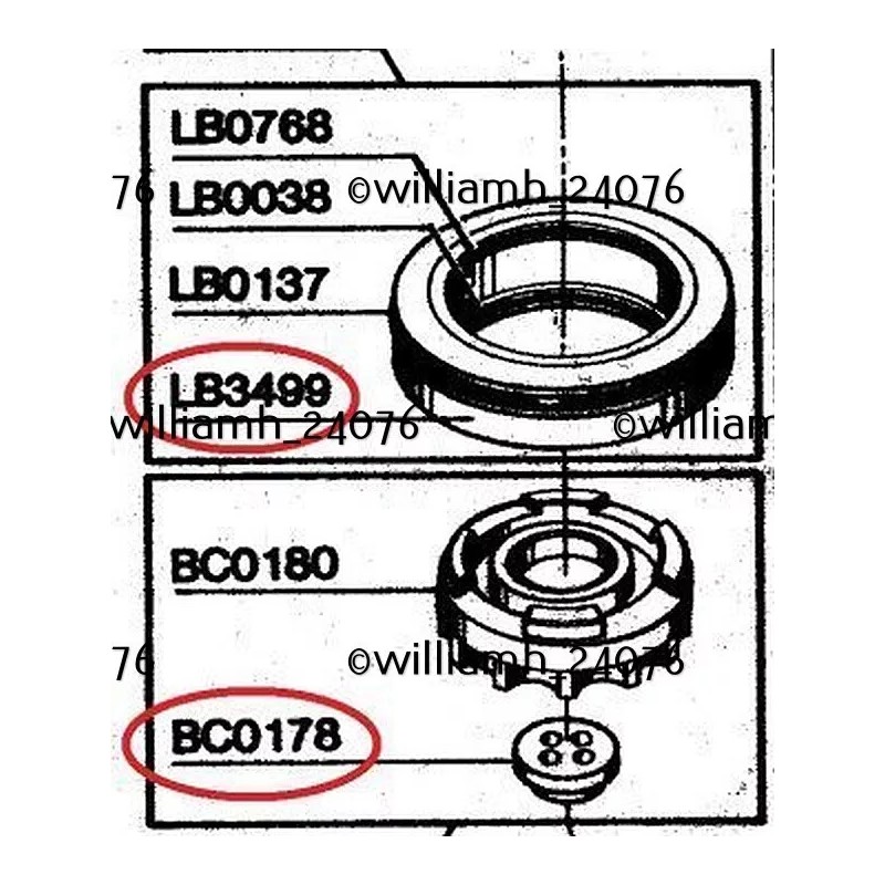 Senco SN325 O-ring Kit + Firing Washer Valve Seal LB3499
