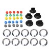 Bstinay KN002 Electric Range Burner Knob Kit Replacement Knob Handle
