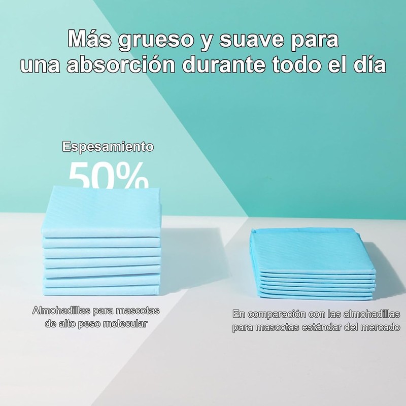 Tapete Entrenador para Perro, 50 Piezas de 60 x 60