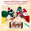 LIHAO Crochet Set for Beginners, Complete Crochet Pack, Knitting Set