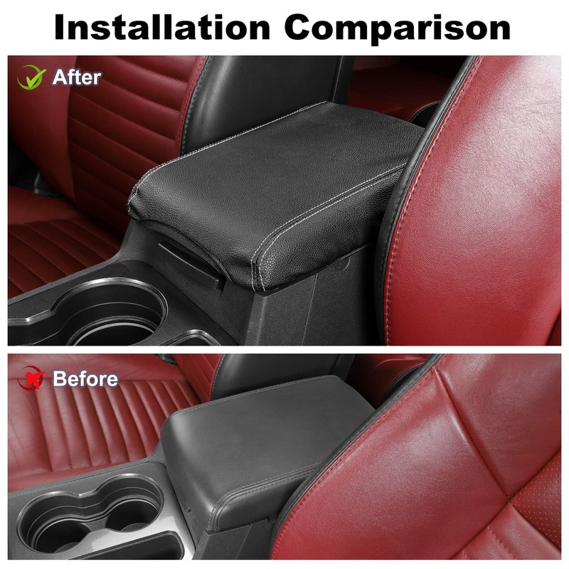 Voodonala for Challenger Center Console Cover Armrest Cover Pad for