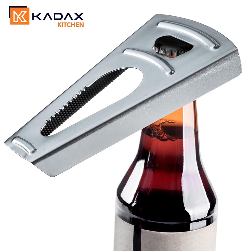 KADAX Metal Bottle and Jar Opener Bottle Opener Screw Cap
