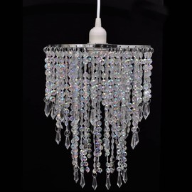 vidaXL Crystal Pendant Chandelier 22,5 x 30,5 cm