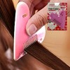 Heart-Shaped Hair Thinning Comb 8cm 13ea