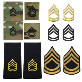 Uniform Accessories Unlimited Inc US Army Sergeant First Class Rank Bundle (MALE)