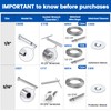 [Patent] Muzata 20 Pack 3/16" Invisible Cable Railing Kit Hardware