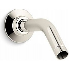 KOHLER MasterShower(R) Showerarm and Flange, 5-3/8" Long, Vibrant Polished Nickel