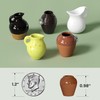 Cute Ceramic Vase Fridge Magnets, Funny Mini Plant Magnets, Tiny