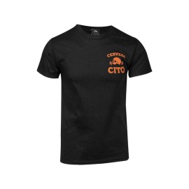 Cerveza Cito Men's Cerveza Cito Brewery Tee Shirt - Black & Rust (S, M, L, XL, 2XL, 3XL) - XL