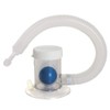HEALTHANDYOGA Breath Measurement Device - Compact and Hygienic Lung Exerciser
